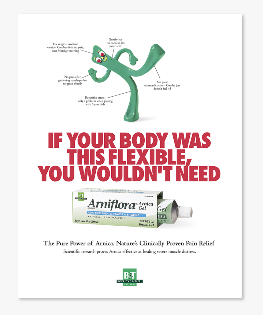 Ad Btnatural Flexible 01 - Arnica Gel, HD Png Download