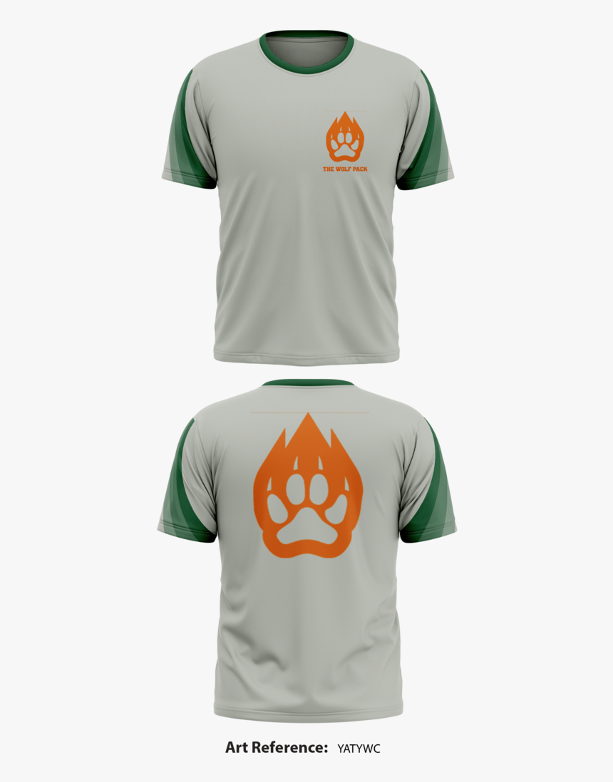 The Wolf Pack Short Sleeve Performance Shirt - Active Shirt, HD Png Download