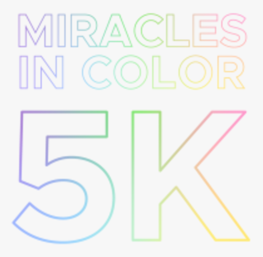 Miracles In Color 5k Benefiting Uf Health Shands Children - Circle, HD Png Download