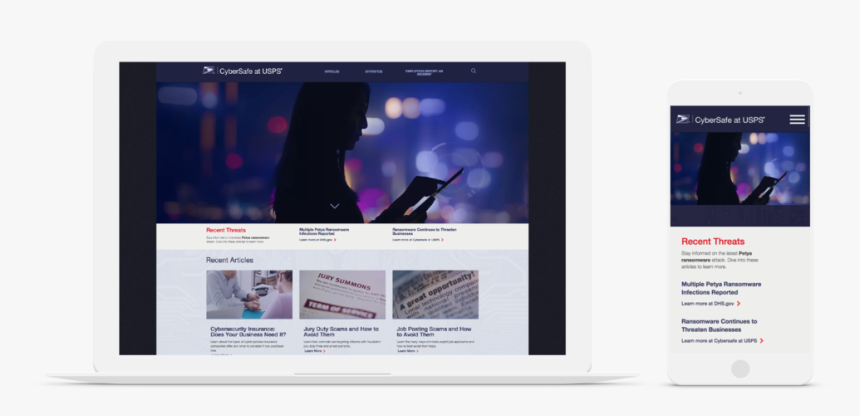 Usps Mockups - Display Advertising, HD Png Download