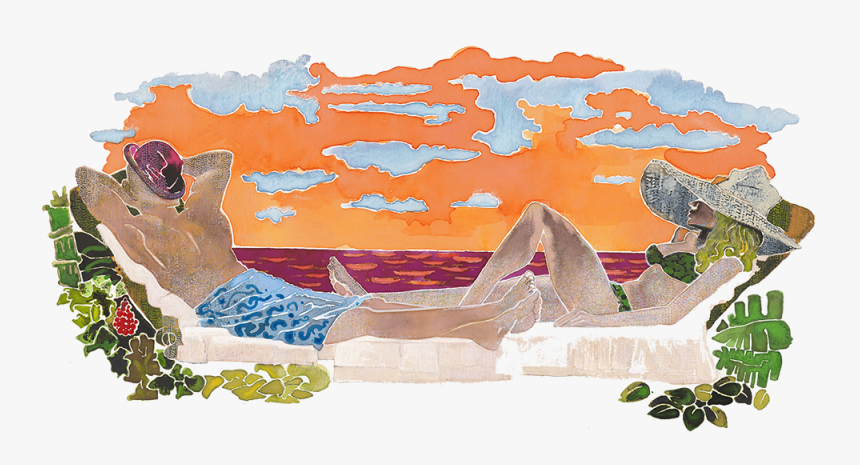 Transparent Moño Rosa Png - Painting, Png Download