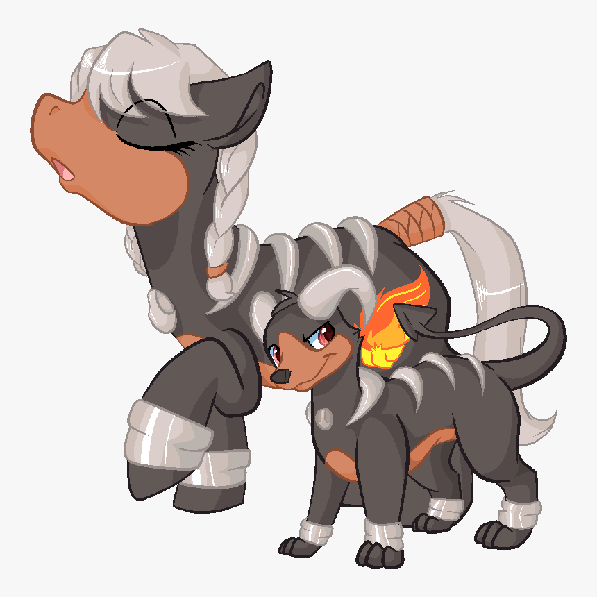 Paintsplatter, Houndoom, Pokémon, Ponified, Safe, Video - Houndoom Mlp, HD Png Download