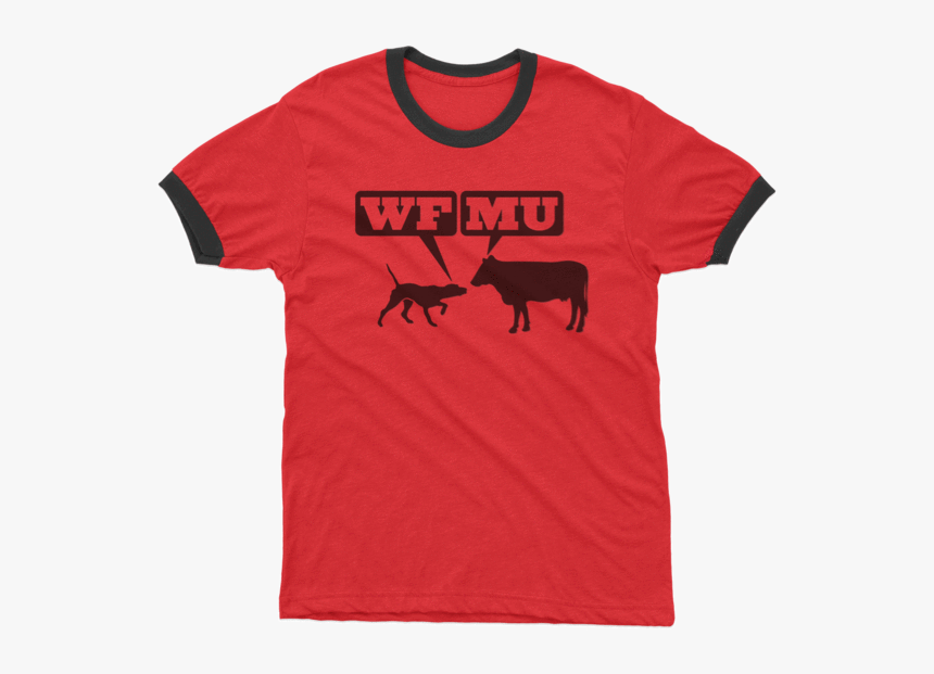 Limited Edition Black Woof Moo Logo On Red Heather - Great American Winning Machine, HD Png Download