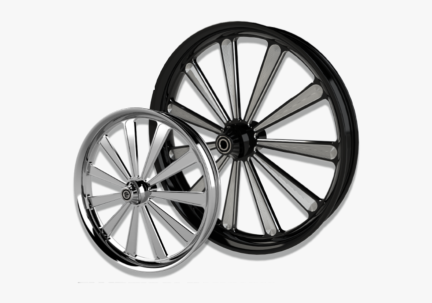 Elliptical Illusion Custom Harley Rims - Mam Gt1, HD Png Download