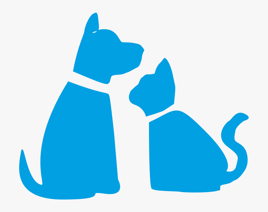 Silueta Perro Y Gato Png Clipart , Png Download - Pet, Transparent Png