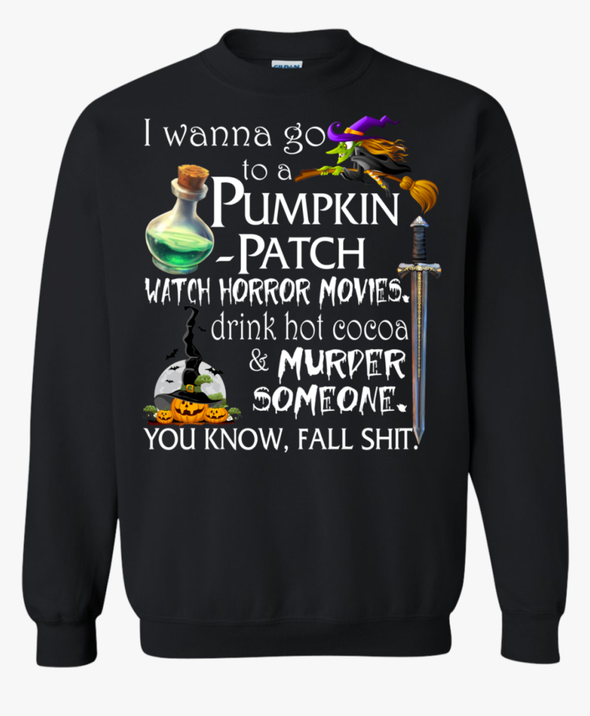Image 84 I Wanna Go To A Pumpkin Patch Watch Horror - Ugly Sweater Avocado, HD Png Download