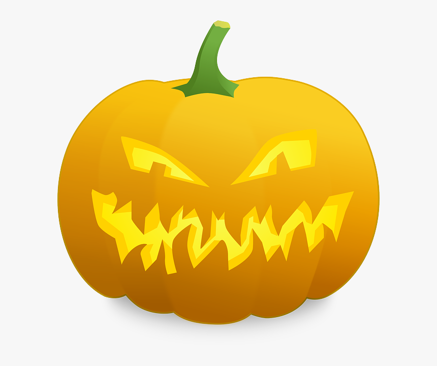 Spooky Jack O Lantern - Scared Jack O Lantern Face, HD Png Download