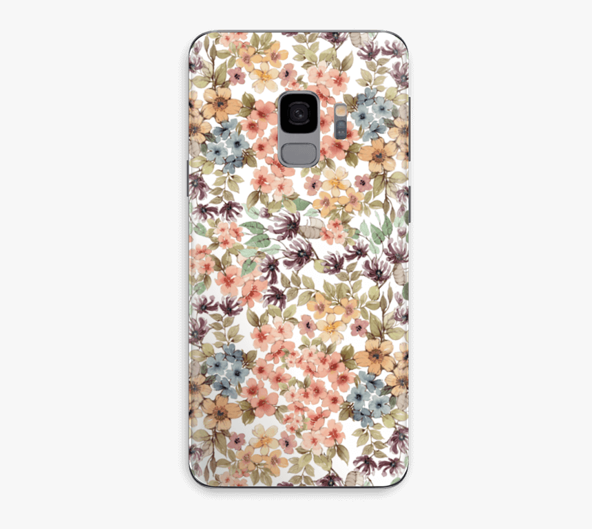 Dreamy Flower Meadow Skin Galaxy S9 - Bouquet, HD Png Download