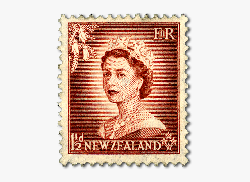 New Zealand 4d Blue Stamp, HD Png Download