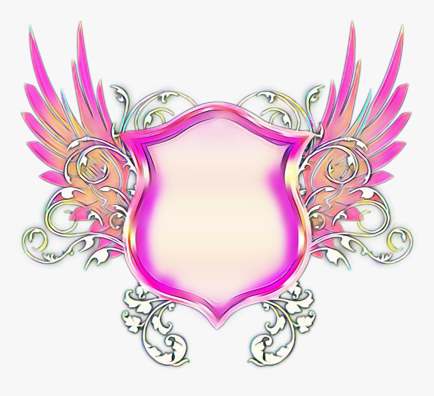 #escudo #alas #scshield #shield Puesto23 - Shield And Wings Png, Transparent Png