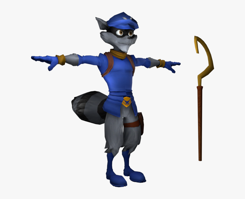 Download Zip Archive - Sly Cooper 3 Model, HD Png Download