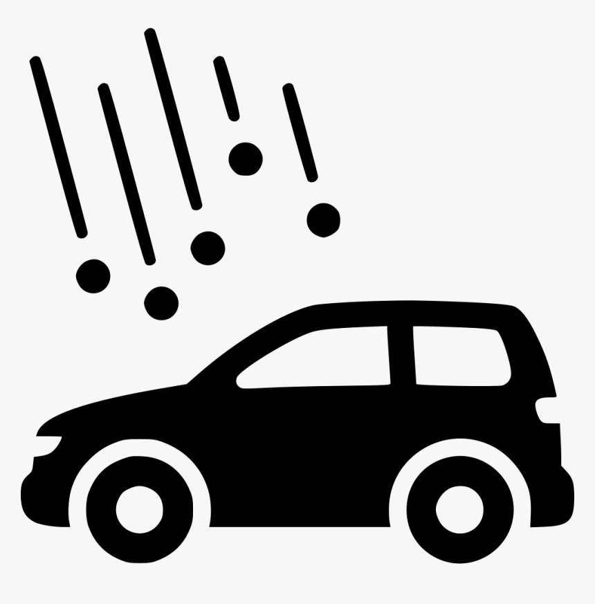 Hail Damage - Fire Car Icon Png, Transparent Png