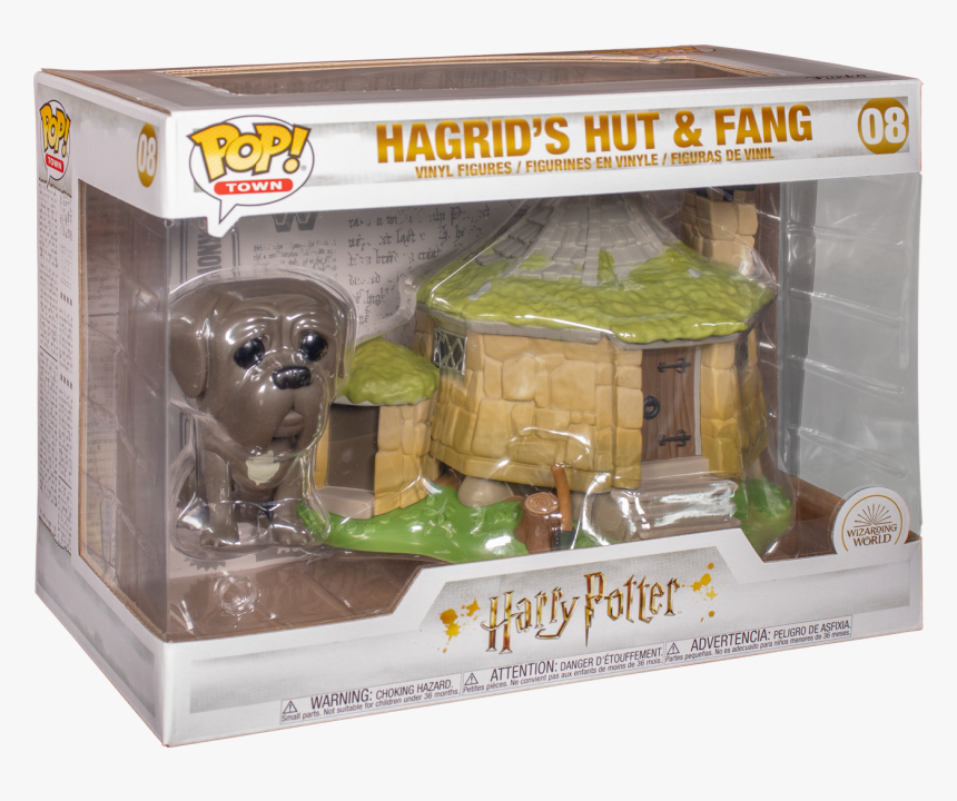Pop Town Harry Potter Hagrid's Hut With Fang, HD Png Download