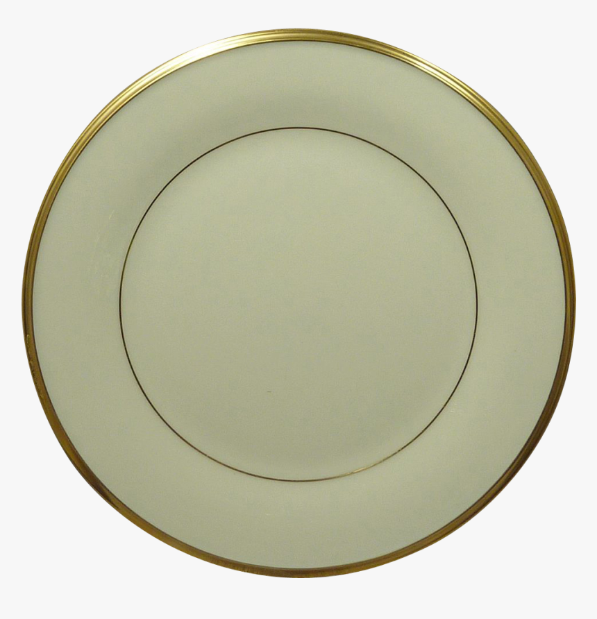Lenox China Pattern Eternal Gold Trim Salad , Png Download - Gold Plate No Background, Transparent Png
