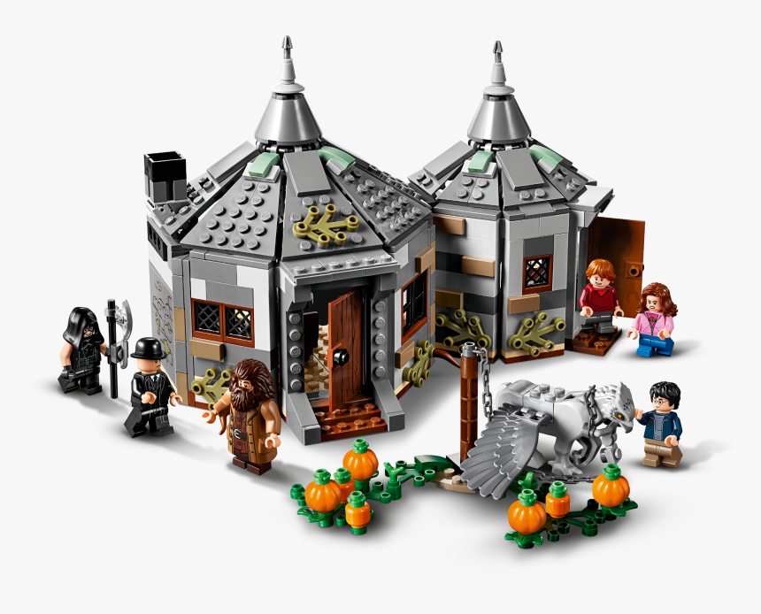 Lego Harry Potter Hagrid's Hut, HD Png Download