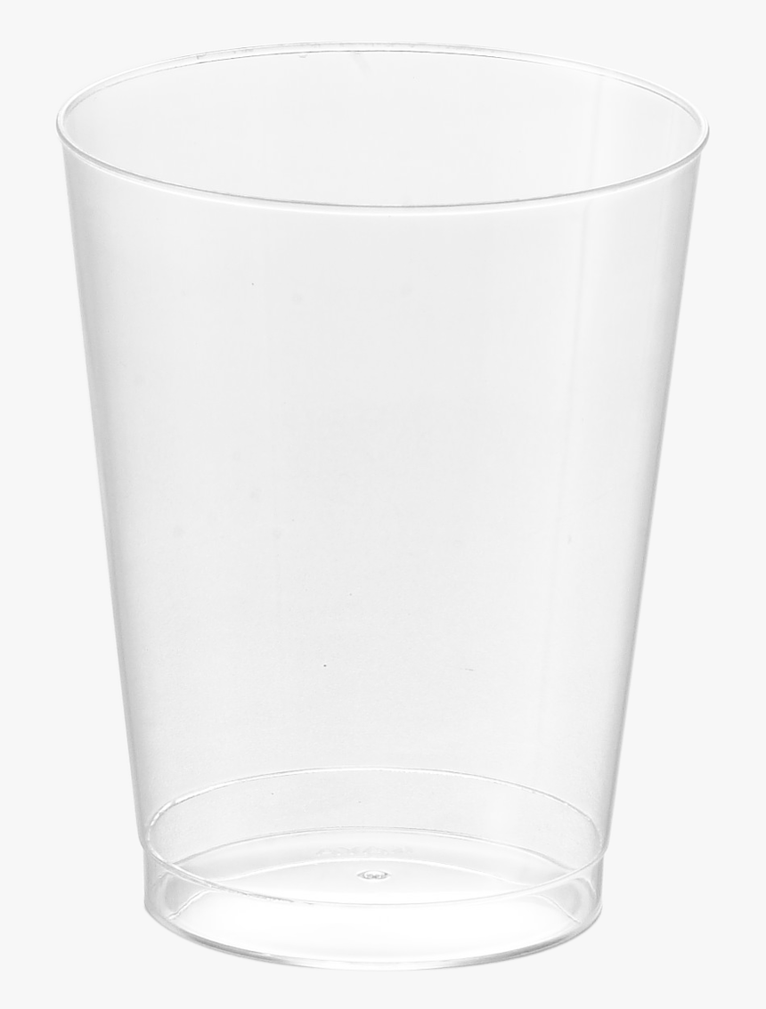 White With Gold Crushed Rim Plastic Tableware Package - Plastic, HD Png Download