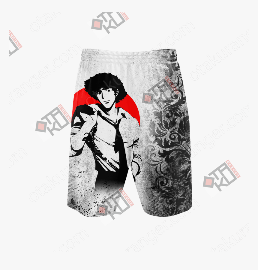 Cowboy Bebop Spike Spiegel Beach Shorts - Spike Spiegel, HD Png Download