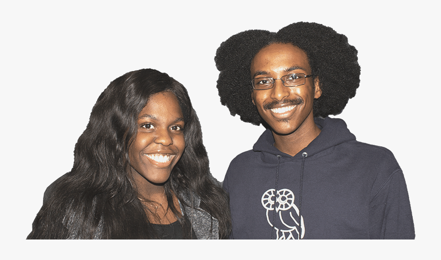 Milkessa Gaga And Toluwani Taiwo Channing Wang Color - Afro, HD Png Download