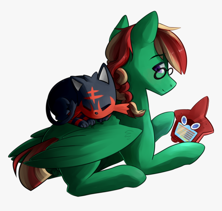 Goshhhh, Commission, Litten, Oc, Oc Only, Pokedex, - Cartoon, HD Png Download