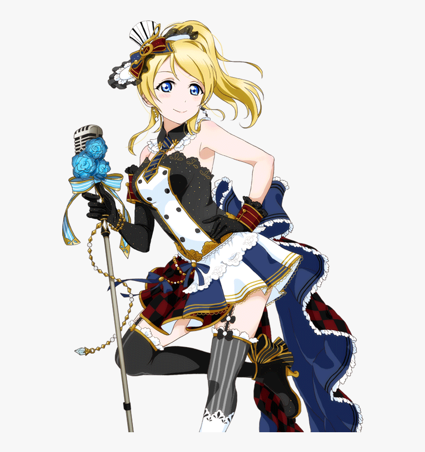Transparent Eli Ayase Png - Eli Ayase Maid Cafe, Png Download
