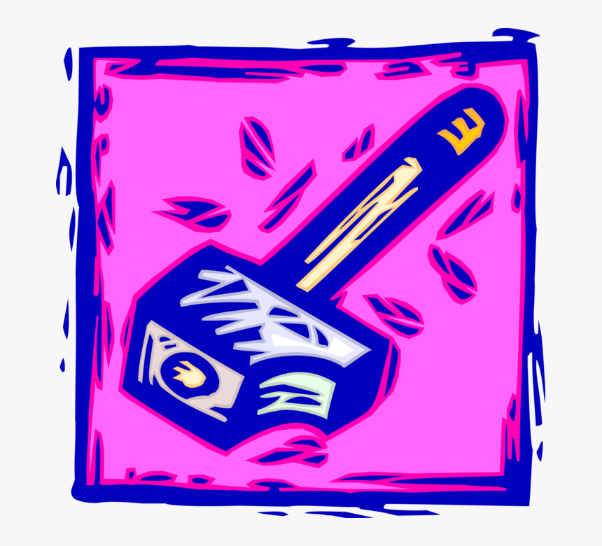 Vector Illustration Of Sledgehammer Hand Tool Used - Guirlande De Noel, HD Png Download