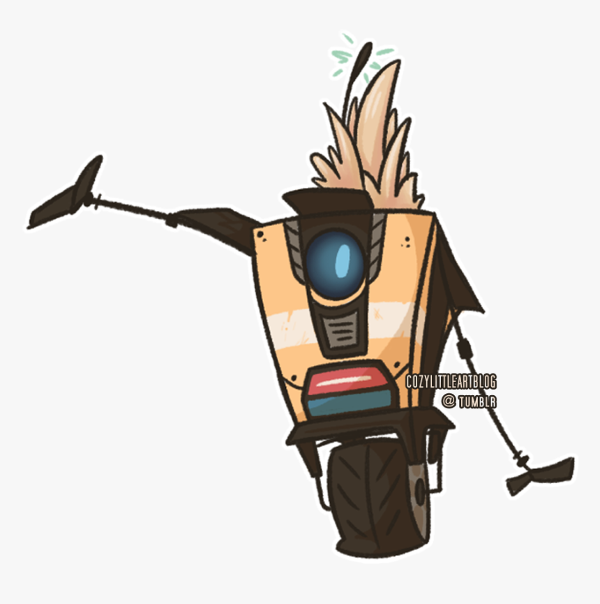 Claptrap Mohawk, HD Png Download
