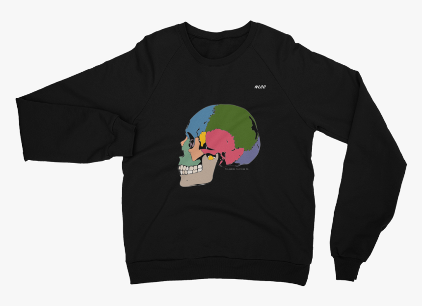 Human Skull - Long-sleeved T-shirt, HD Png Download