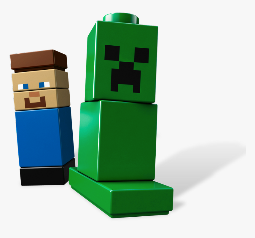 Minecraft Blocks Png Download - Lego Minecraft Micro World Box, Transparent Png