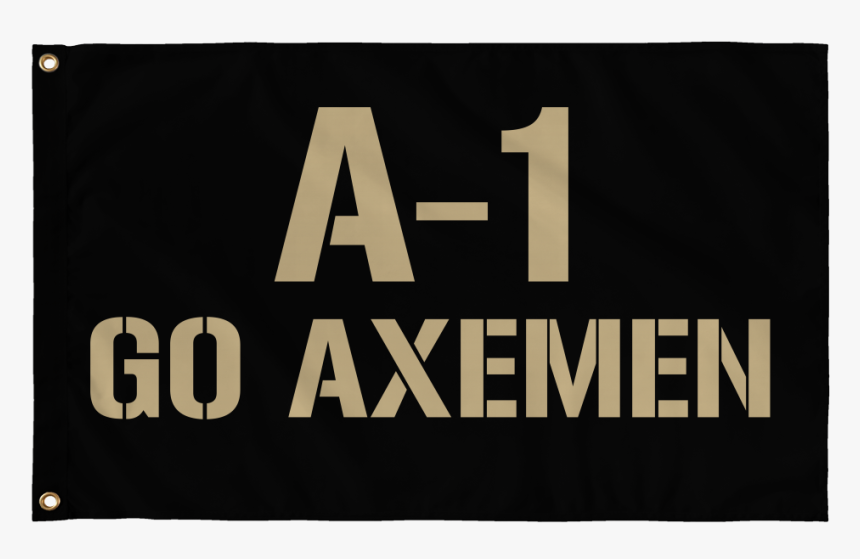 Company Flag A-1 Go Axemen - S.i.g.i.t., HD Png Download