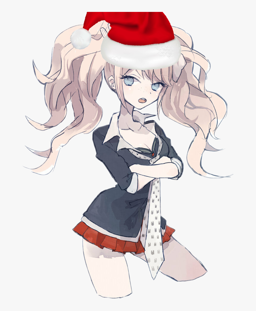 #junkoenoshima #danganronpa #christmas #junkochristmas - Junko Enoshima Christmas, HD Png Download