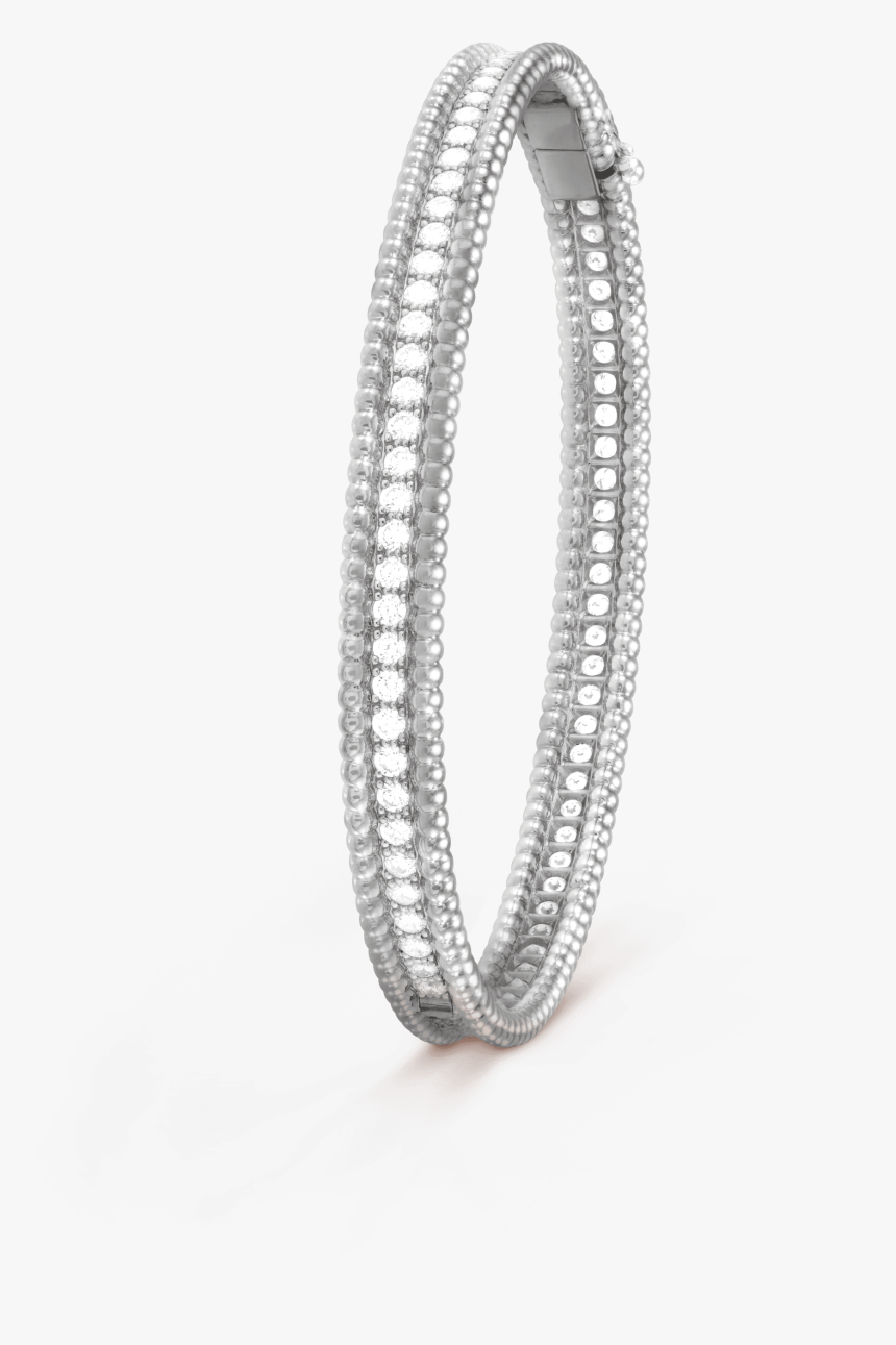 Perlée Diamonds Bracelet, 1 Row, Medium Model - Van Cleef & Arpels, HD Png Download