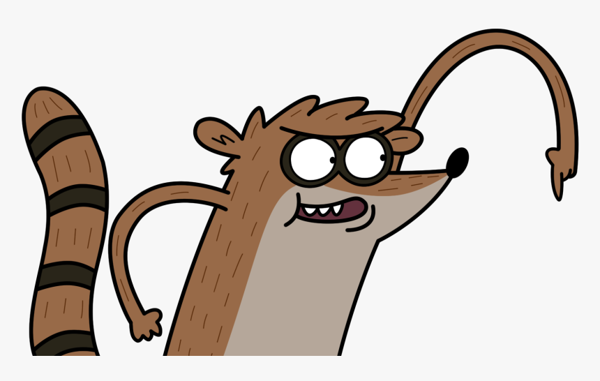 Stupid Face Png - Regular Show Rigby Ohh, Transparent Png