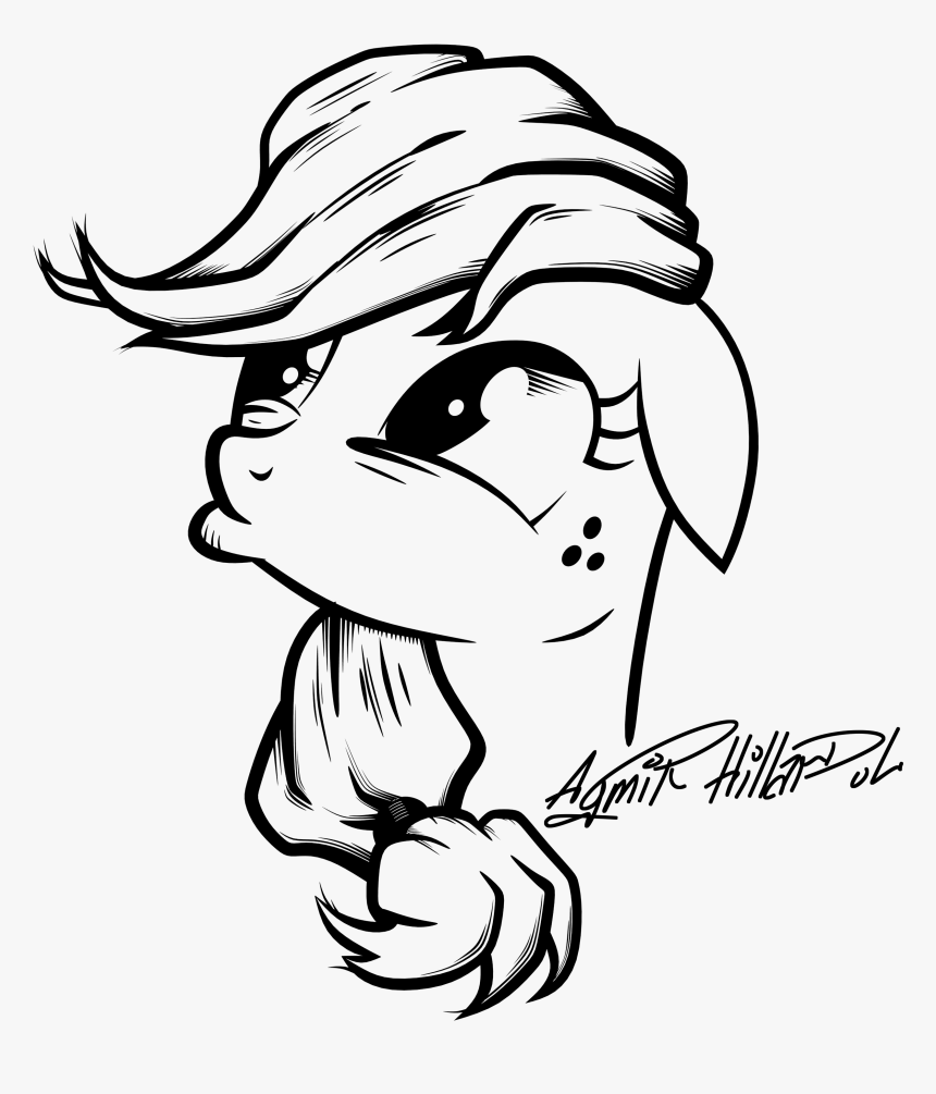 Clip Art Human Line Art Face White Black And White - Sketch, HD Png Download