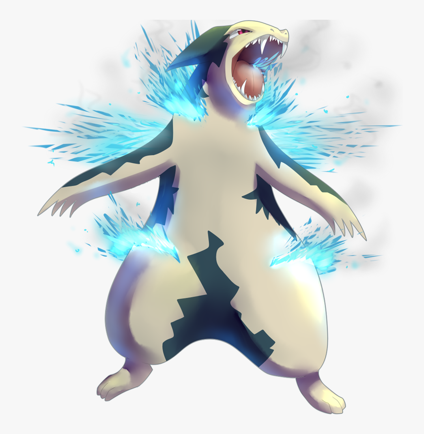 Ice Type Typhlosion, HD Png Download