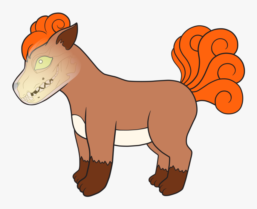 Vulpix Anatomy2-01, HD Png Download