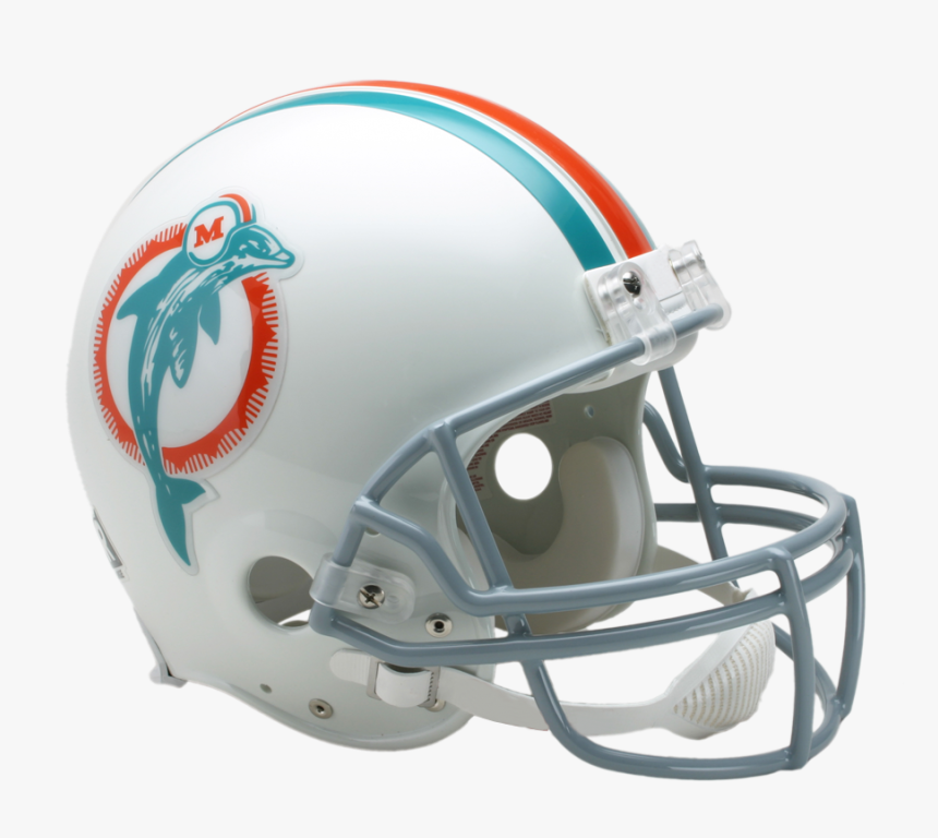 Miami Dolphins Vsr4 Authentic Throwback Helmet - 1980 Football Helmet, HD Png Download