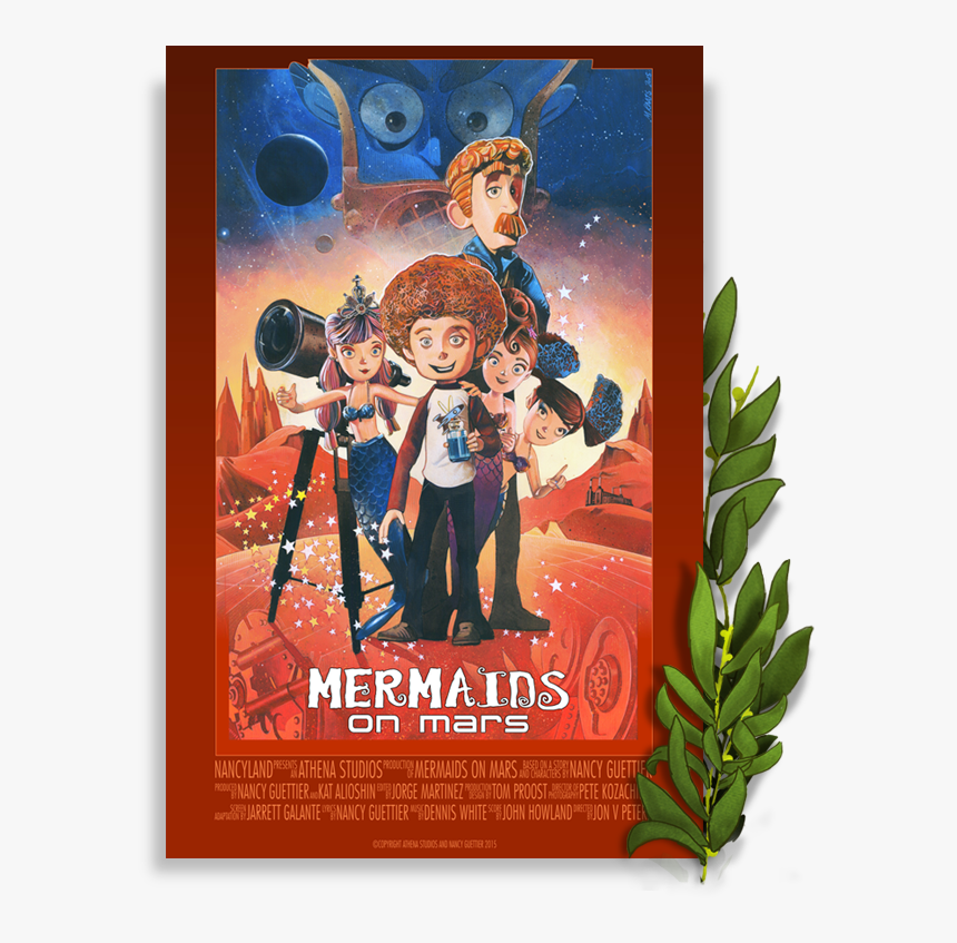 Mermaids On Mars Movie Poster - Mermaids On Mars, HD Png Download