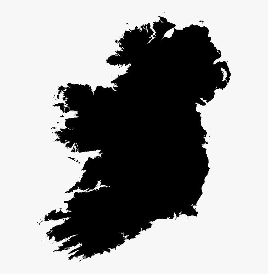 Download Free Png Clipart Ireland Silhouette - Ireland Silhouette Png, Transparent Png