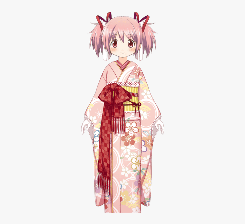 Madoka Kimono Magia Record, HD Png Download
