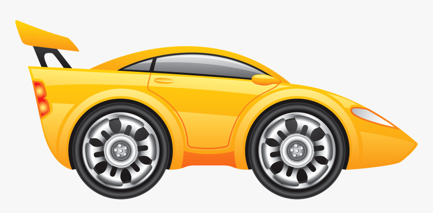 Flames Clipart Pinewood Derby Car - Animadas Imagenes De Un Carro, HD Png Download