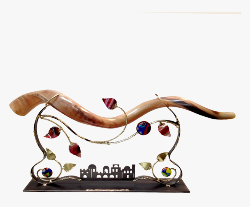 Large Jerusalem Shofar Holder - Shofar Stand, HD Png Download