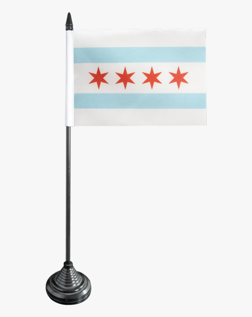 Usa City Of Chicago Table Flag - Flag, HD Png Download