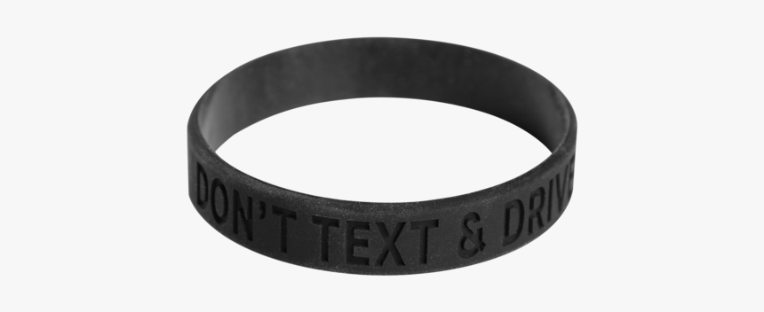 Don T Text And Drive Bracelet, Black - Security Belts, HD Png Download