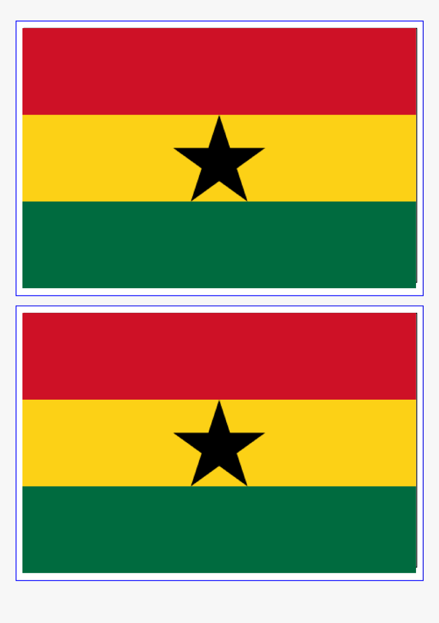 Ghana Flag Main Image - National Flag Of Ghana, HD Png Download