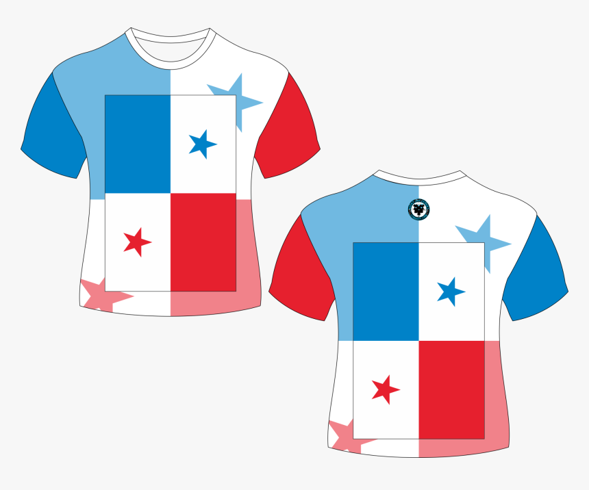Panama Country Flag Shirt - Illustration, HD Png Download