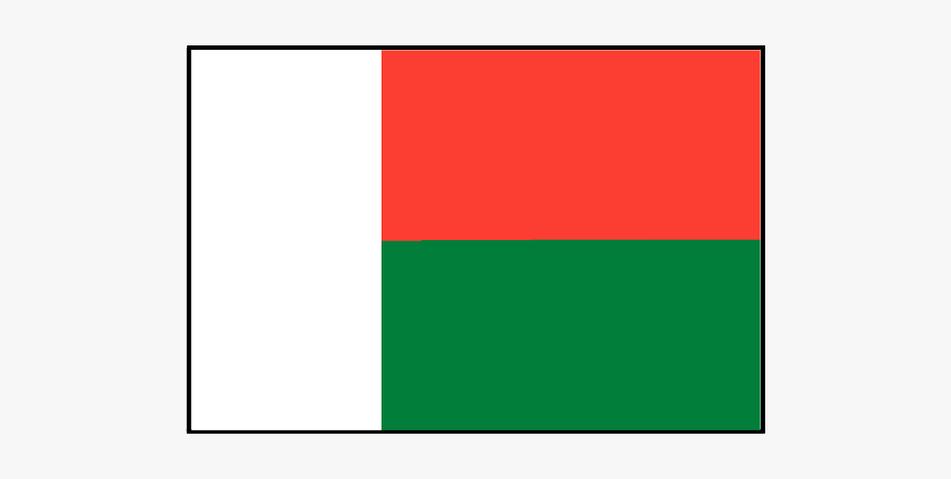 Esteemed Flag Coloring Sheets - Madagascar Flag, HD Png Download