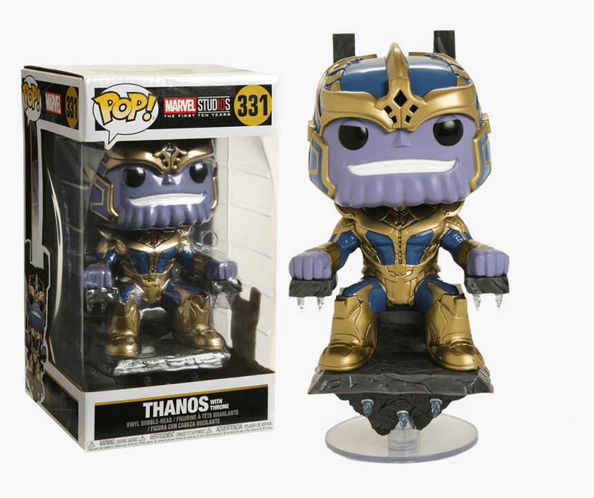 Thanos W/ Throne - Marvel Studios Funko Pops, HD Png Download