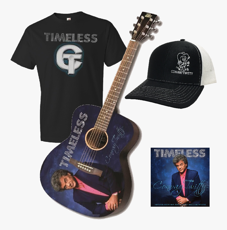 Conway Twitty Limited Edition Guitar Bundle 
 Title - Conway Twitty Necklace Ct, HD Png Download
