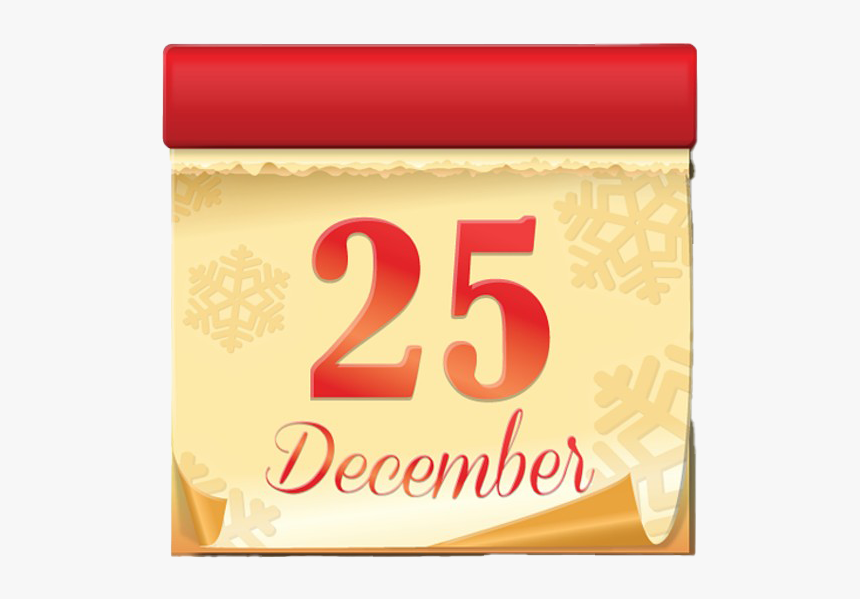 December 25 Png Clipart - Cylinder, Transparent Png