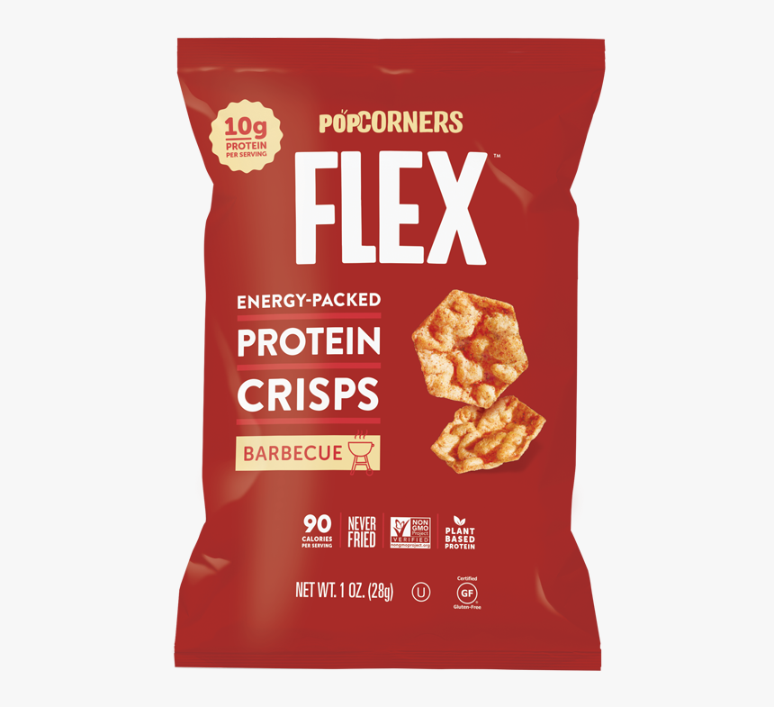 Gluten Free Snack - Popcorners Flex Crisps Barbecue, HD Png Download
